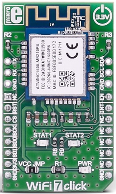 MIKROE-2046 MikroElektronika WiFi Modules Image 1