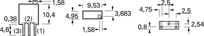 67YR1KLF BI Technologies Trimmer Potentiometers Image 2