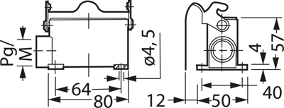 19200160251 Harting Housings for HDC Connectors Image 2