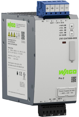 2787-2347/000-030 WAGO DIN Rail Power Supplies Image 1