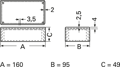 COFFER 3.9 SCHWARZ Teko General Purpose Enclosures Image 2