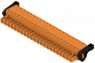 Pin header, 22 pole, pitch 5.08 mm, straight, orange, 1014590000
