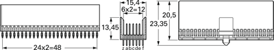 244-11000-15 ept Hard Metric Connectors Image 2