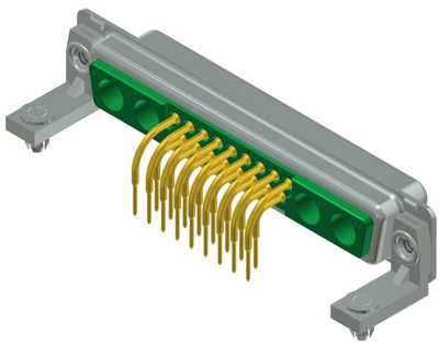 321WA4SAU99G40X CONEC D-Sub Connectors Image 2