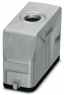 Grommet housing, size D25, die-cast aluminum, PG16, straight, longitudinal bow locking, IP66/IP67, 1424383