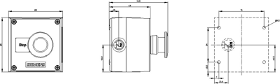 3SU1801-0AS00-2AB1 Siemens Control Devices in Housings Image 2