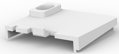 643030-1 AMP Accessories for PCB Connectors, Connector Systems Image 1