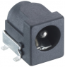 DC built-in socket, 2.5 mm, 6.4 mm, 1613 33 VP3