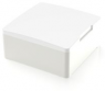 Plunger, square, (L x W x H) 8.7 x 18 x 18 mm, white, for short-stroke pushbutton, 5.05.512.021/2200