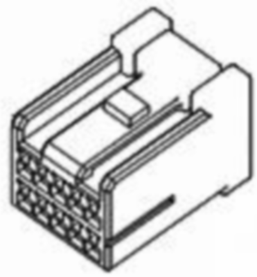 638207-6 AMP Automotive Power Connectors