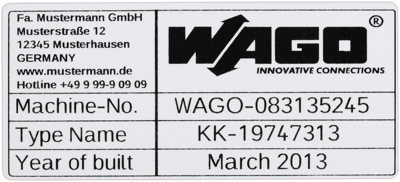 210-804 WAGO Terminals Accessories