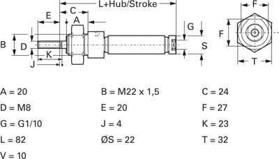 27.15.050 Kendrion Kuhnke Cylinders