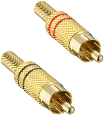 1573 01 V ROT Lumberg RCA Connectors