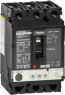 Circuit breaker, toggle actuator, 3 pole, 100 A, 750 V, (W x H x D) 104 x 163 x 86 mm, DIN rail, NHJF36100U31XTW