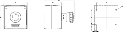 3SU1801-0NP00-2AA2 Siemens Control Devices in Housings Image 2