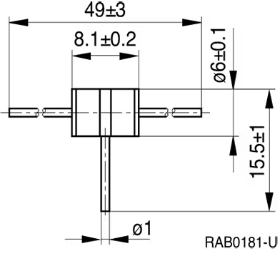 B88069X3130B102 EPCOS Gas Discharge Tubes Image 2