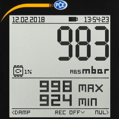 PCE-PDA A100L PCE Instruments Anemometers, Gas and Pressure Measuring Instruments Image 3