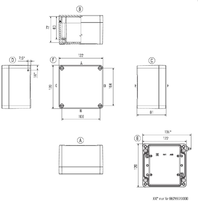 1565270000 Weidmüller General Purpose Enclosures Image 2