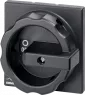 Operating toggle, center hole/front mounting, 25/32 A, (W x H) 66 x 66 mm, black, for 3LD2, 3LD9224-1D