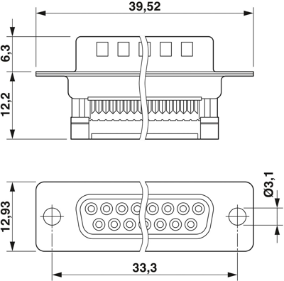 1688900 Phoenix Contact D-Sub Connectors Image 2