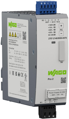 2787-2146/000-070 WAGO DIN Rail Power Supplies Image 1