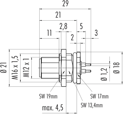 09 0631 90 04 binder Sensor-Actuator Connectors Image 2