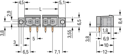 231-432/040-000 WAGO PCB Connection Systems Image 2