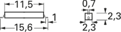 MK16-C-2 Standex Electronics Proximity Switches, Reed switches Image 2