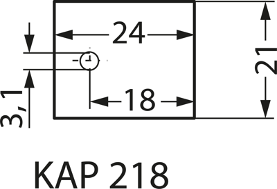 10007122 Fischer Elektronik Mounting pads