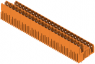 Pin header, 4 pole, pitch 5.08 mm, straight, orange, 1726960000
