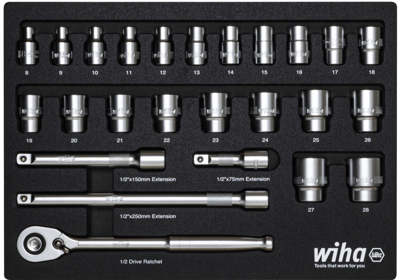 33891 Wiha Sockets, Ratchets and Accessories