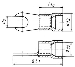 652C5 Klauke Cable Lugs Image 2