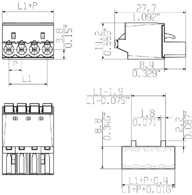 2439050000 Weidmüller PCB Connection Systems Image 2