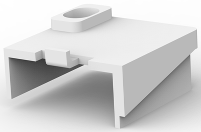 640717-1 AMP Accessories for PCB Connectors, Connector Systems Image 1