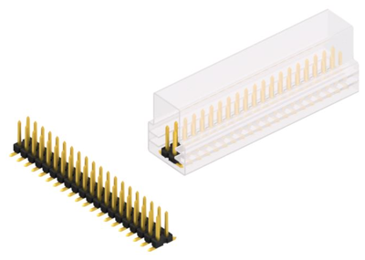 SLLP6SMD06640GSM Fischer Elektronik PCB Connection Systems