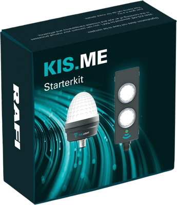 Starter kit KIS.ME with control unit box, KIS.ME with control unit box, signal light and accessories, groping, 9.00.002.282/0000