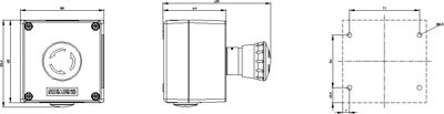 3SU1851-0NB00-2AA2 Siemens Control Devices in Housings Image 2