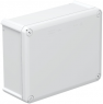 Cable junction box, closed, 25 mm², light gray