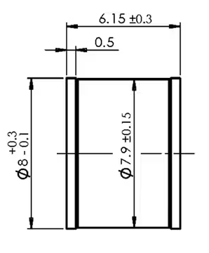 B88069X5691C103 EPCOS Gas Discharge Tubes Image 2