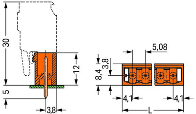 231-332/001-000 WAGO PCB Connection Systems Image 2