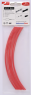 Heatshrink tubing, 3:1, (12/4 mm), polyolefine, cross-linked, red