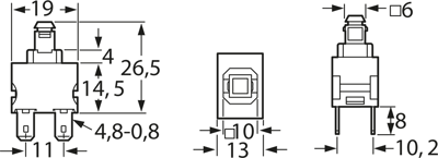 1682.1101 Marquardt Pushbutton Switches Image 2