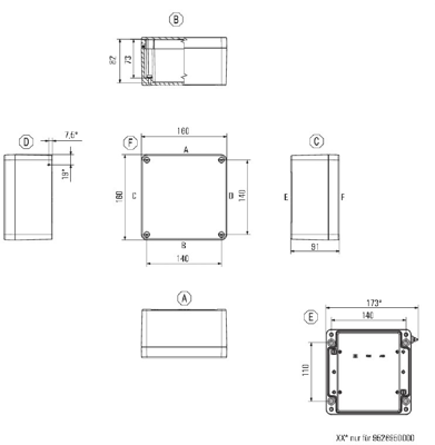 1937740000 Weidmüller General Purpose Enclosures Image 2