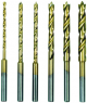 HSS twist drill kit, 6 pieces, shaft Ø 3 mm, special steel, 28876