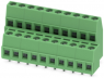 PCB terminal, 20 pole, pitch 5.08 mm, AWG 26-14, 17.5 A, screw connection, green, 1986482