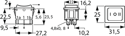 1839.1507 Marquardt Rocker Switches Image 2