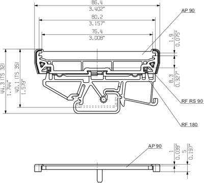 4053240000 Weidmüller Accessories for Enclosures Image 2