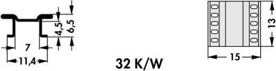 10035052 Fischer Elektronik Heat Sinks Image 2