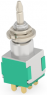 Pushbutton, 2 pole, natural, unlit , 6 A/250 V, mounting Ø 6.35 mm, IP65, 3-1437567-3