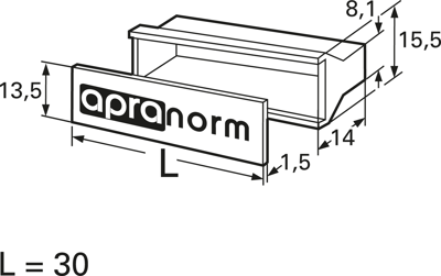 250-750-06 apra Accessories for Enclosures